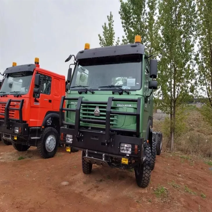 Howo 8x4 Truck Chassis With Front Bumper For DR Congo Market